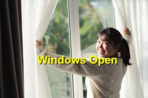 windows open