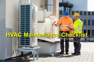 HVAC Maintenance Checklist